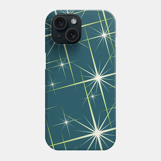 Laser Light Show Phone Case by blueavocado