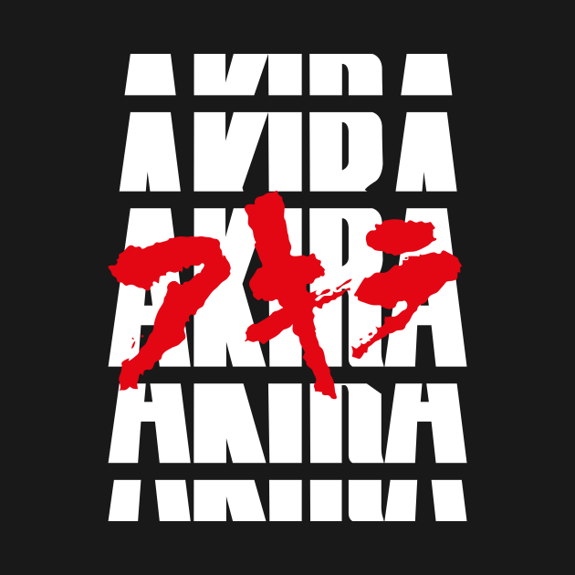 Akira Kanji Akira TShirt TeePublic