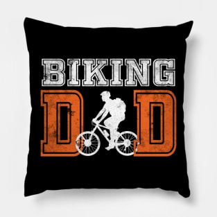 Biking Dad Pillow