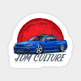 R34 pickup truck Magnet