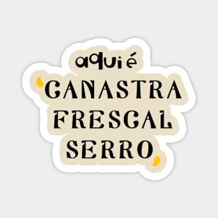 Queijos Brasileiros - cheese from Brazil Magnet