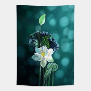 Lotus - Flower Oil Painting Tapestry