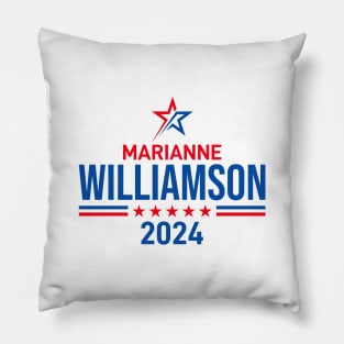 Marianne Williamson 2024 For President Pillow