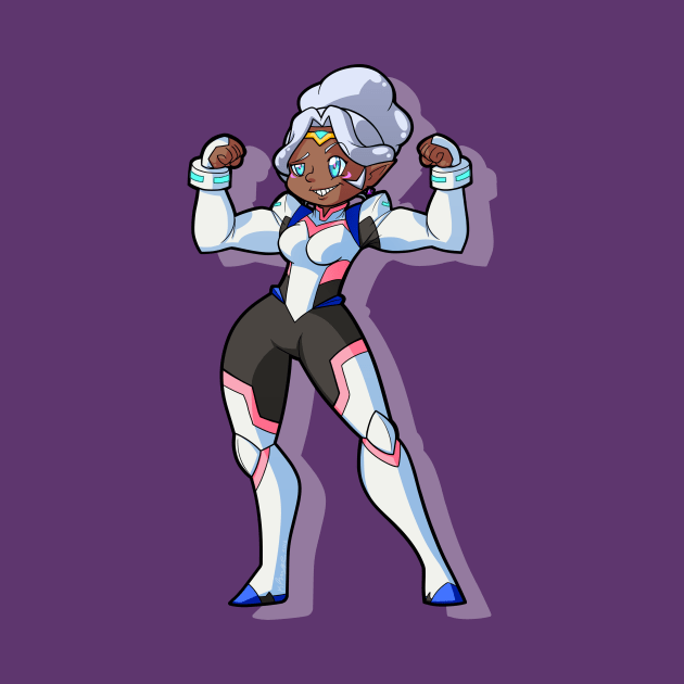 Super Strong Space Mom by PandemiDoodles