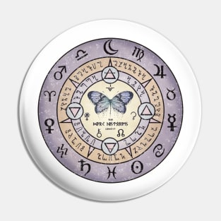 Dark Histories Rune Pin