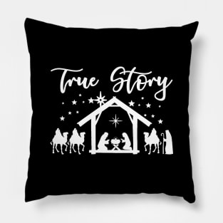 True Story Christmas 2023 gift Pillow