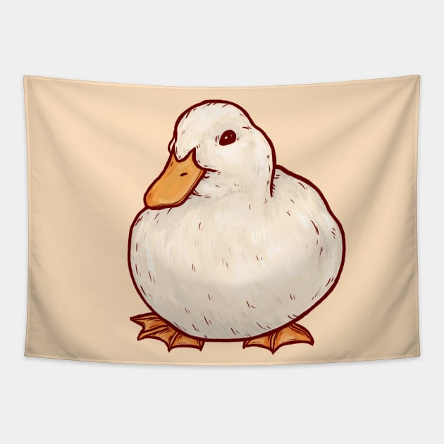 Fat Duck Tapestry by Jewelia