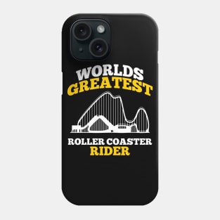 roller coaster rider Phone Case