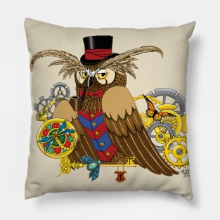 Mr. Clockwork Pillow