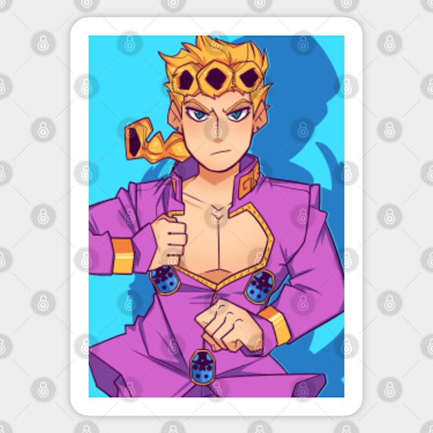 Giorno Giovanna Stickers  JoJo's Bizarre Adventure – AJTouch