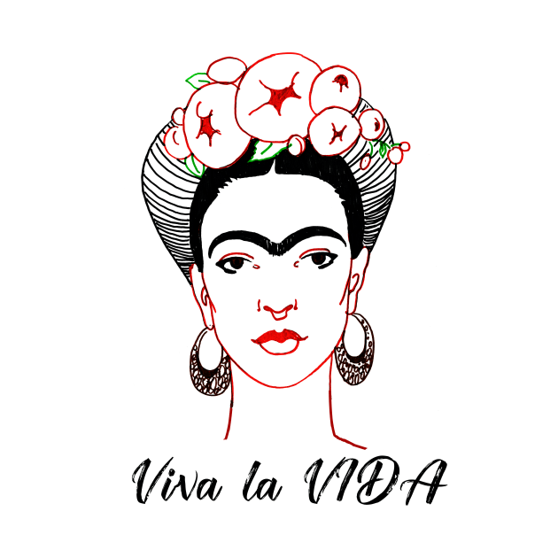 Frida kahlo portrait by GalleryArtField