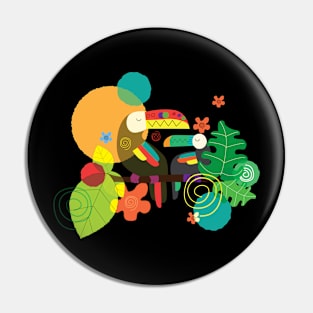 Organic Abstraction Pin