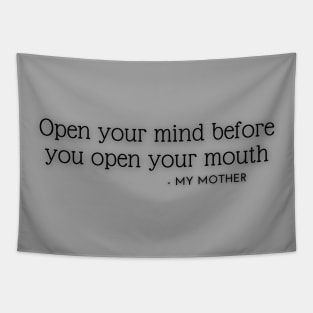 Open your mind Tapestry