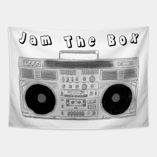 Jam The Box Tapestry