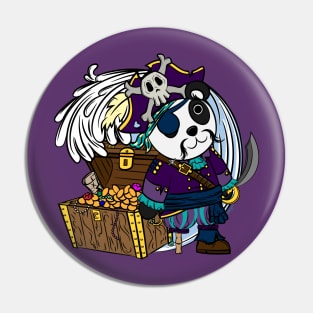 Pirate Panda Pin