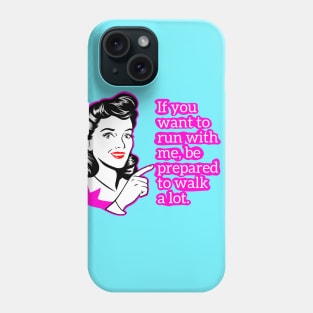 cardio funny, fitness girl, gym girl, fitness funny Phone Case