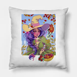 Botanical witch Pillow