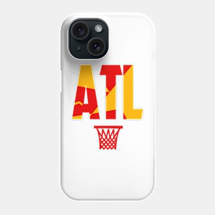 Throwback Atlanta Basketball Phone Case