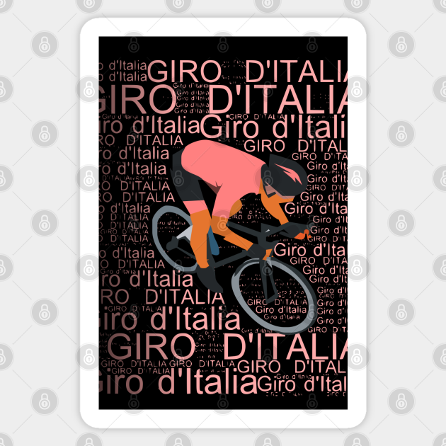 Carrera Giro Ditalia Ciclismo Italiano - Giro Ditalia - Sticker | TeePublic