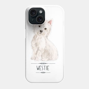 Westie - West Highland White Terrier Phone Case