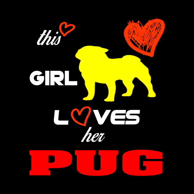 THIS GIRL LOVES HRR PUG by key_ro