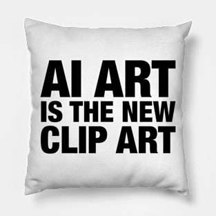 AI is the new Clip Art Pillow