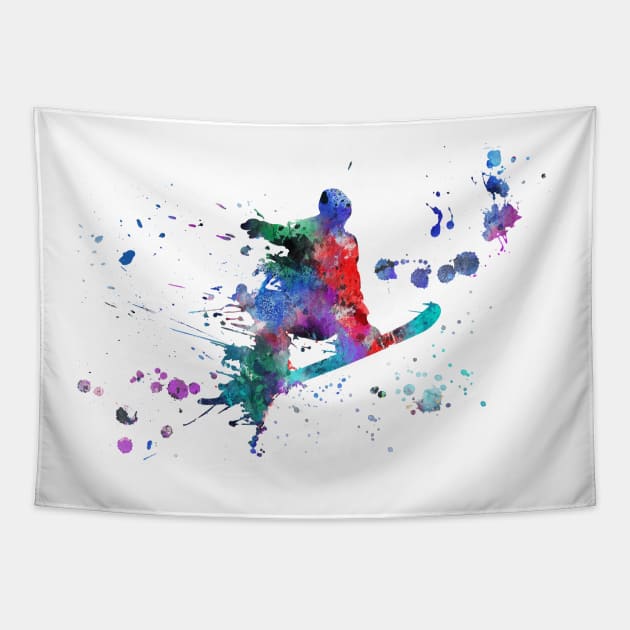 Snowboard tapestry top