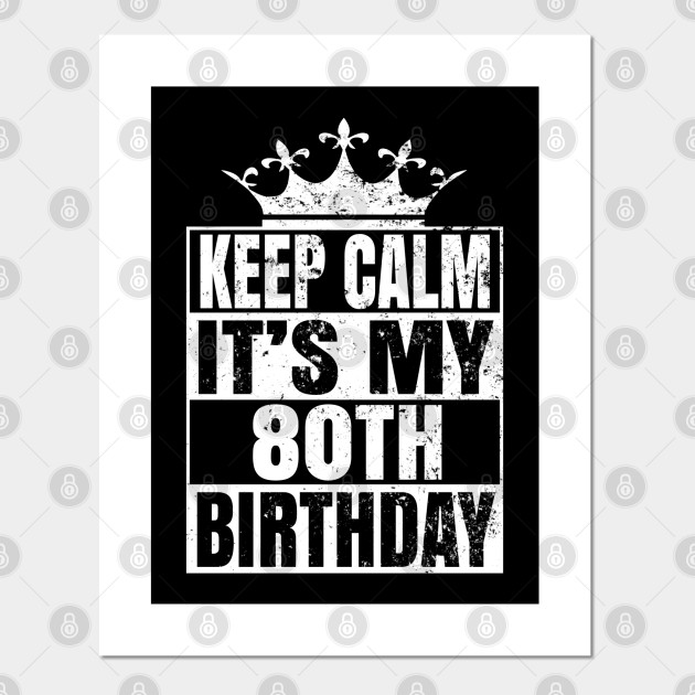 Vintage Funny 80th Birthday 1939