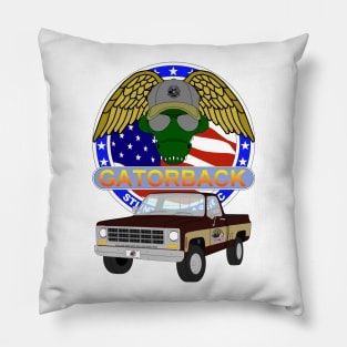 Gator Back Stuntman Association Truck Pillow