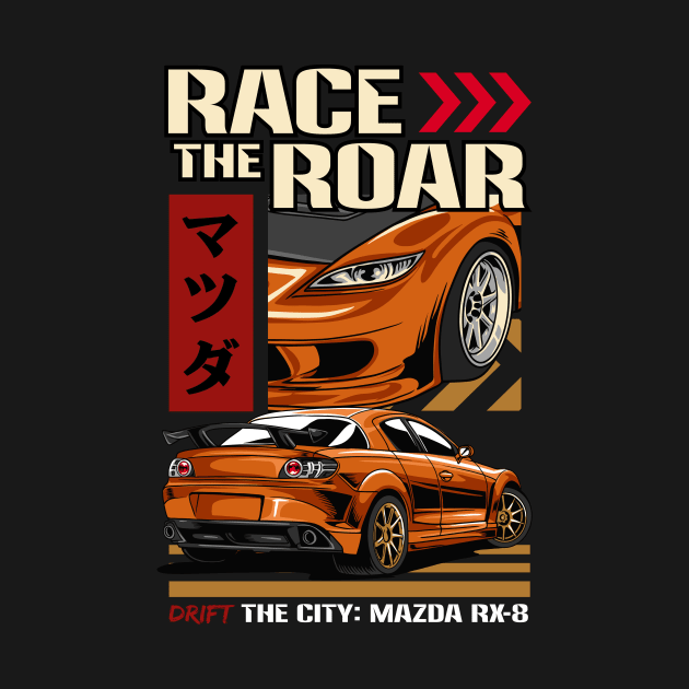 Iconic Mazda RX8 Design by Harrisaputra