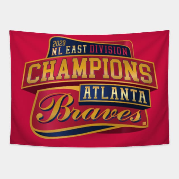 NL East Division Champs - Atlanta Braves - Tapestry