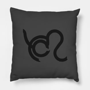 Leo and Taurus Double Zodiac Horoscope Signs Pillow