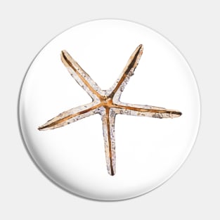 Blonde starfish Pin