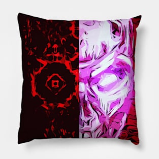 Tale of two spirits Pillow