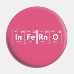 Inferno Elements Spelling Pin