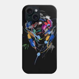 face (colors abstract) Phone Case