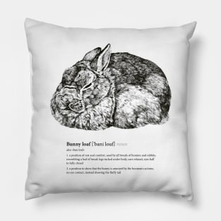 Bunny Loaf Pillow