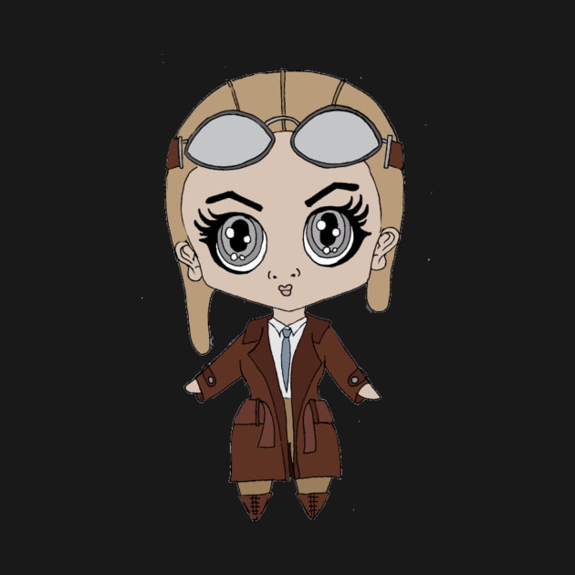 Amelia Earhart by thehistorygirl