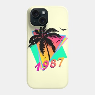 1987 Tropical Sunset Phone Case