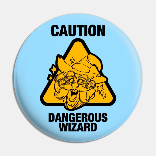 Dangerous Wizard Pin by alexgallego