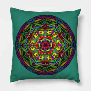 Magnetic Mandala Pillow