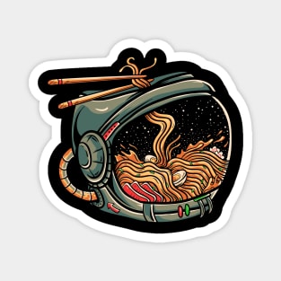 Astro Ramen Noodles Bowl Magnet