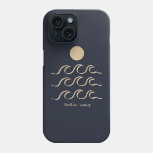 Wave and Sun Landscape Phone Case