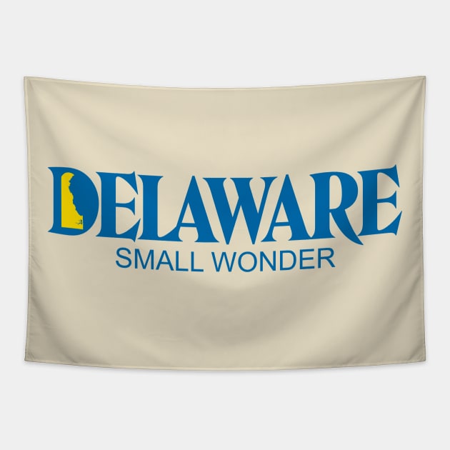 Delaware - Small Wonder Tapestry by trevorduntposterdesign