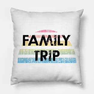 Family trip Pillow