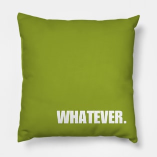 Green Whatever Pillow