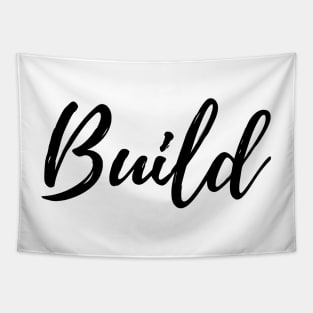 If you Build it - They will Come - Motivational Affirmation Mantra Tapestry