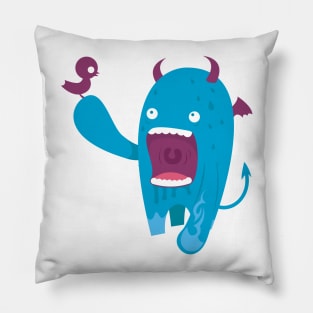 Cartoon Monster Pillow