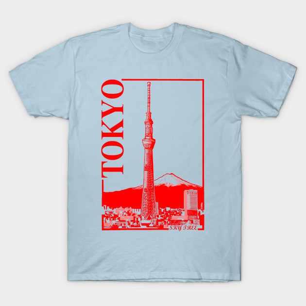 Disover Tokyo-Sky Tree - Tokyo - T-Shirt