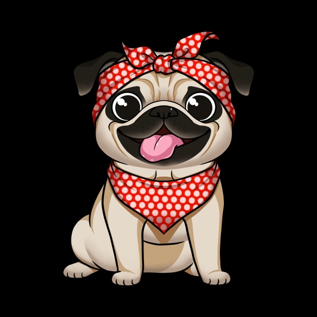 Pug-Mama: A Mother's Love in a Precious Pug Package by Holymayo Tee